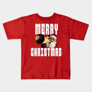 Merry Christmas Santa Design Kids T-Shirt